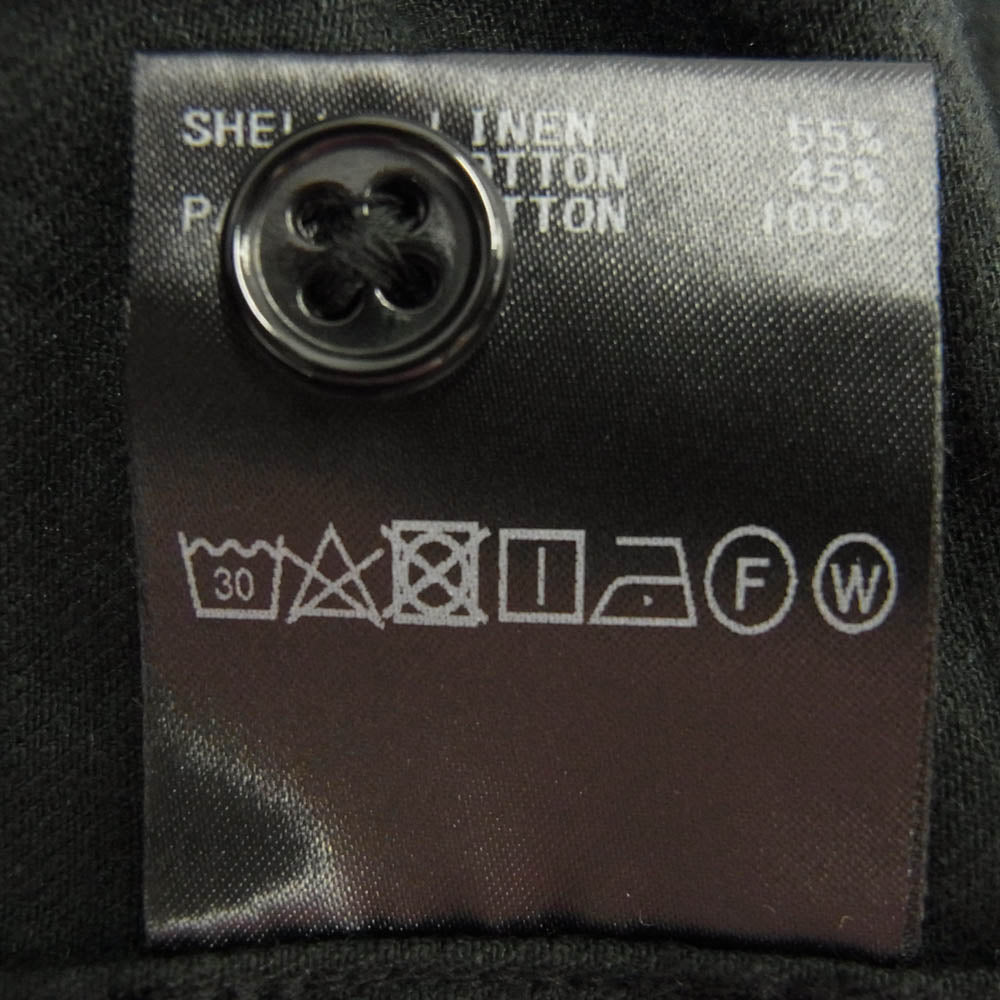 GERUGA ゲルガ GR-S-154 SKULL BAND COLLAR SHIRTS スカル バンド カラー 長袖 シャツ ブラック系 4【中古】