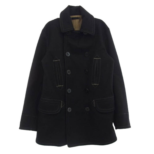 LOST CONTROL ロストコントロール L22A3-4017 WW1 P-Coat ウール ピーコート ブラック系 40【中古】