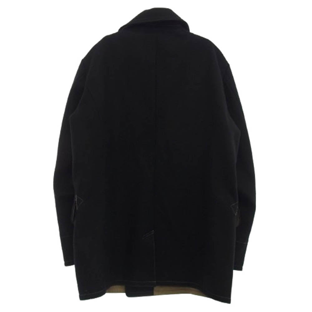 LOST CONTROL ロストコントロール L22A3-4017 WW1 P-Coat ウール ピーコート ブラック系 40【中古】