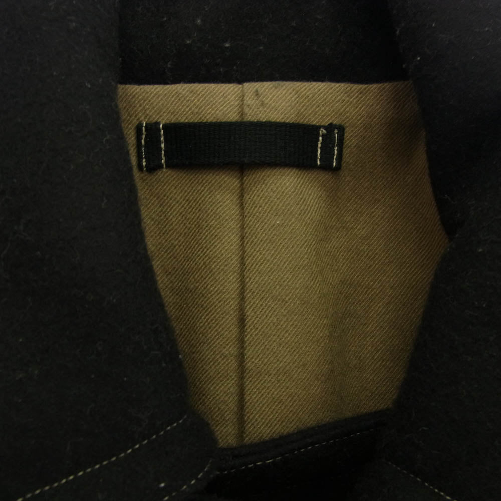 LOST CONTROL ロストコントロール L22A3-4017 WW1 P-Coat ウール ピーコート ブラック系 40【中古】
