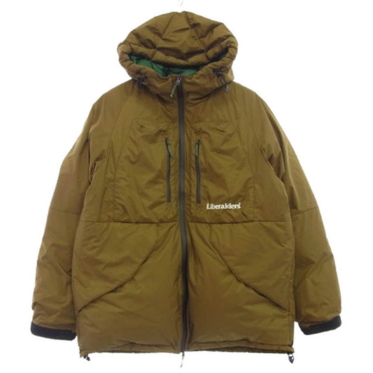 リベイダース 740012308 X NANGA AURORA UTILITY DOWN JACKET ナンガ 別注 オーロラ ダウン ジャケット カーキ系 L【中古】