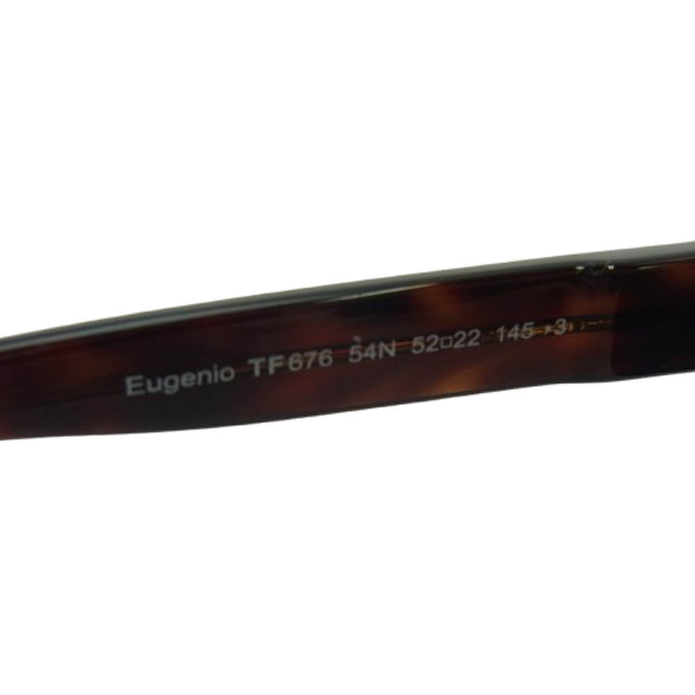 TOM FORD トムフォード EUGENIO TF676 54N サングラス アイウェア ブラウン系 52□22　145【中古】