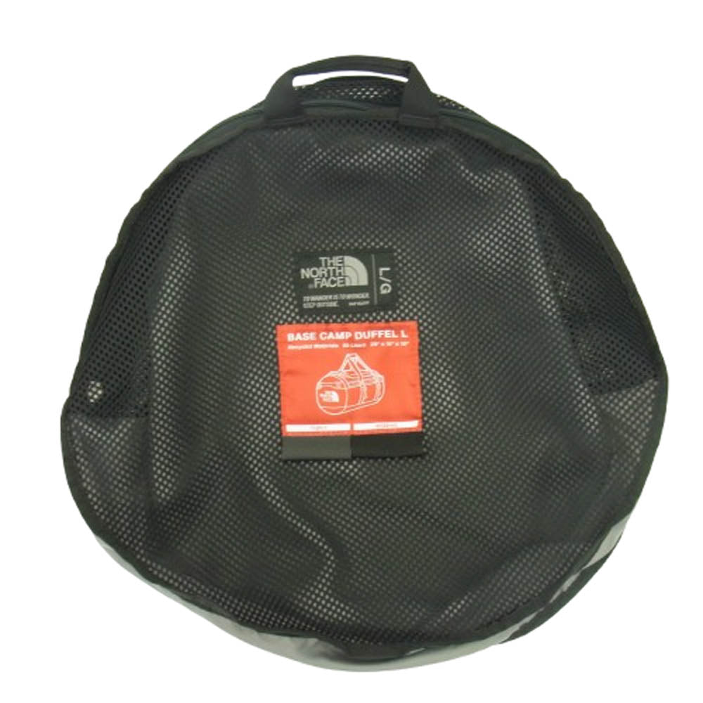 THE NORTH FACE ノースフェイス NF0A52SB BASE CAMP DUFFEL-L BCダッフル ボストンバッグ Lサイズ ブラック系【中古】