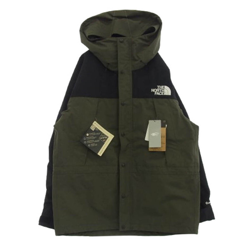 THE NORTH FACE ノースフェイス NP62450 Mountain Light Jacket ゴアテックス マウンテンライトジャケット マウンテンパーカー カーキ系 ブラック系 M【中古】