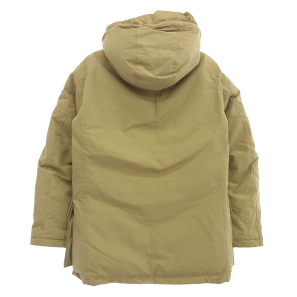 WOOLRICH ウールリッチ WOOU0727 NEW ARCTIC PARKA ニュー アークティックパーカ フーデッド ダウンジャケット ベージュ系 S【極上美品】【中古】