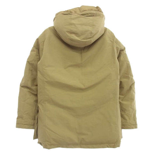 WOOLRICH ウールリッチ WOOU0727 NEW ARCTIC PARKA ニュー アークティックパーカ フーデッド ダウンジャケット ベージュ系 S【極上美品】【中古】
