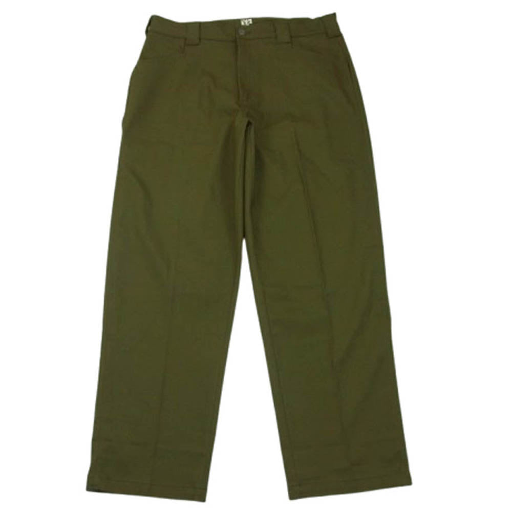 Dickies ディッキーズ DK0A8671DKO SKATEBOARDING Mike Anderson Flex Twill Pants フレックス ツイル ワーク パンツ グリーン系 36 × 32【中古】