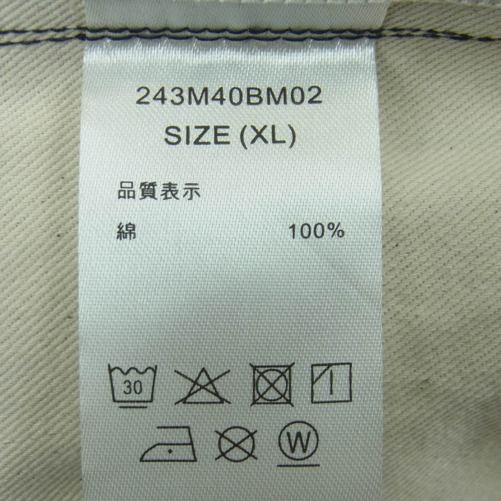 Dickies ディッキーズ 24AW 243M40BM02 BEAMS ビームス別注 ワイド チノ トラウザー ワーク パンツ ブラック系 XL【中古】
