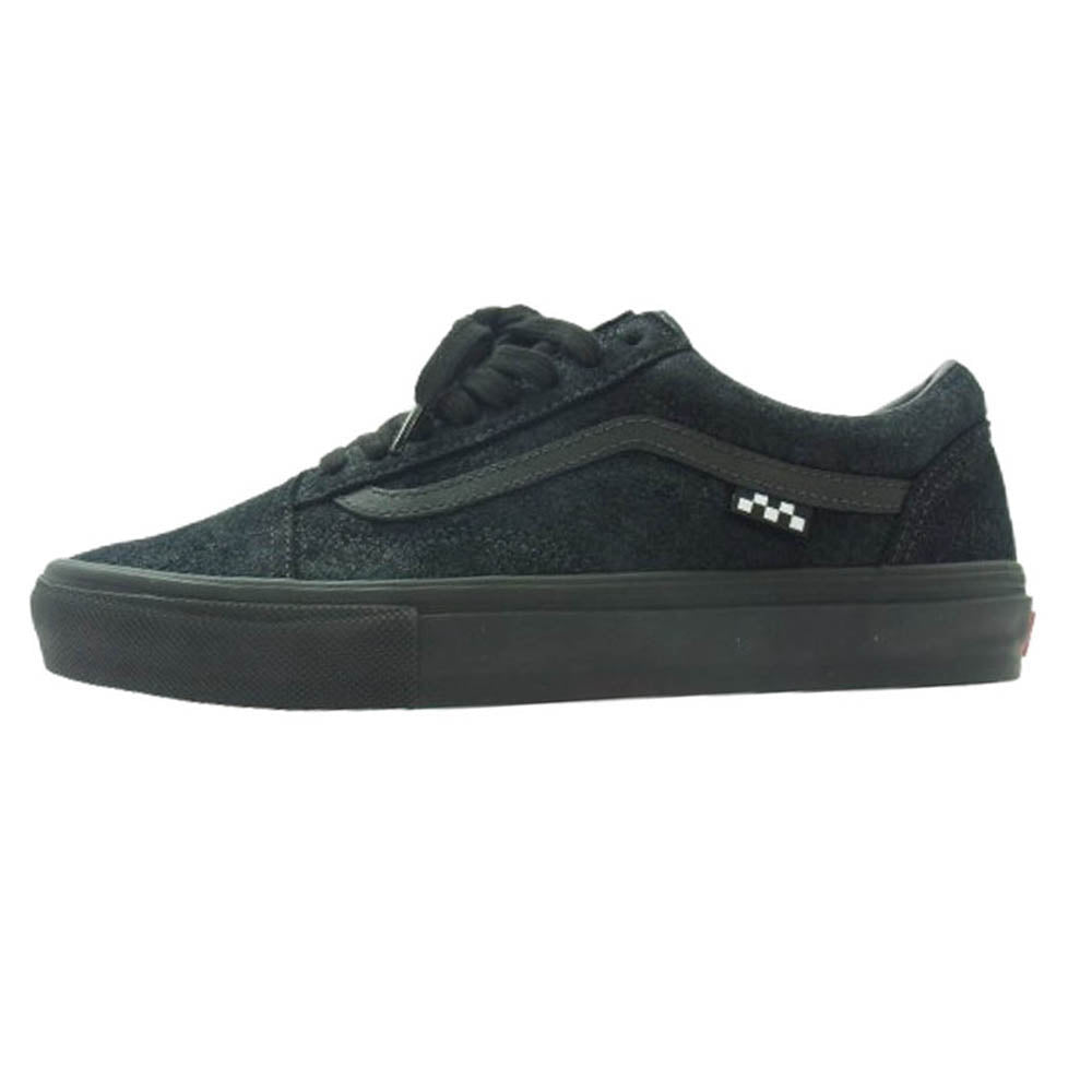 VANS バンズ VN0A2Z32Y45 SKATE OLD SKOOL METALLIC BLACK SMOKE オールドスクール ハーフキャブ スケート ローカット スニーカー ブラック系 28cm【極上美品】【中古】