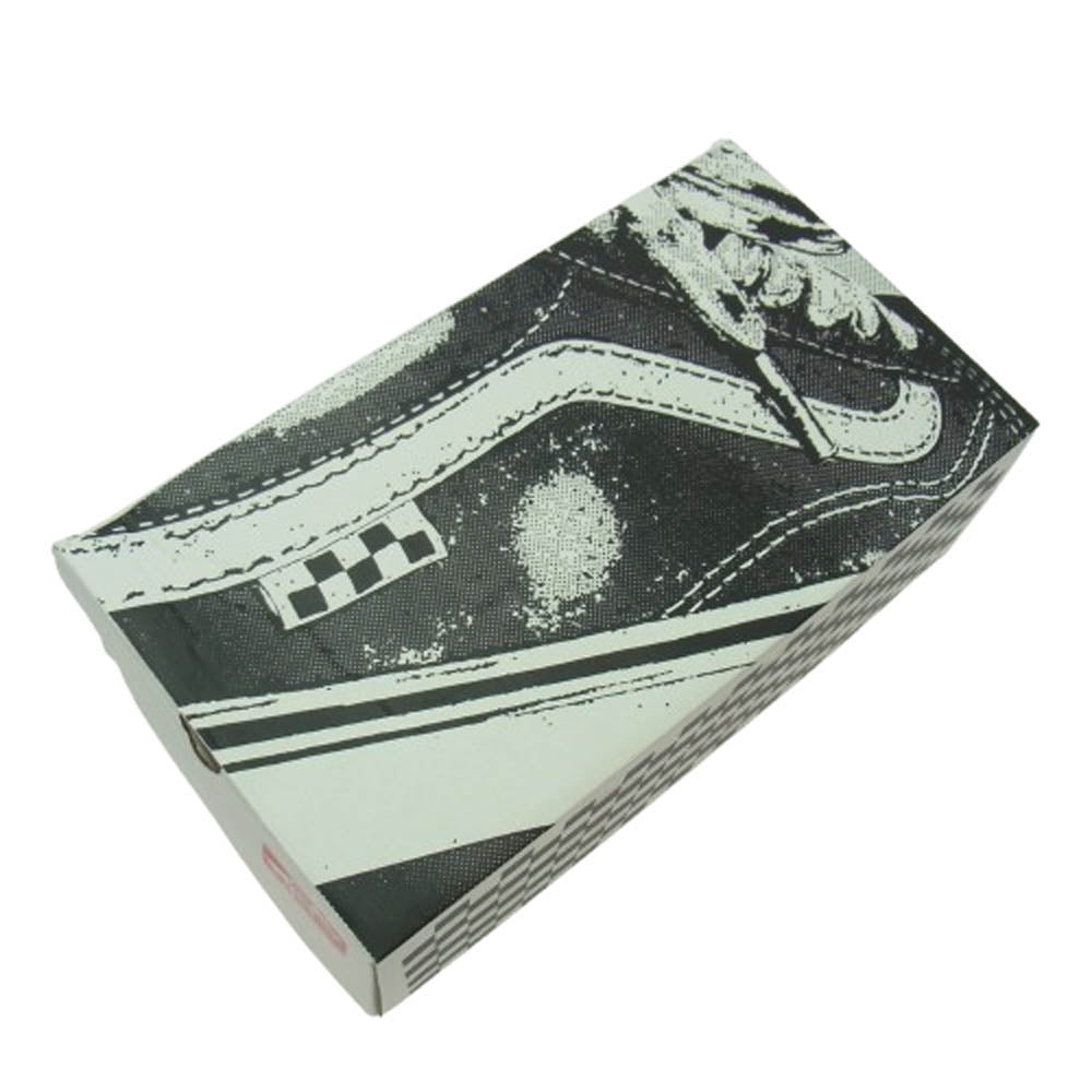 VANS バンズ VN0A2Z32Y45 SKATE OLD SKOOL METALLIC BLACK SMOKE オールドスクール ハーフキャブ スケート ローカット スニーカー ブラック系 28cm【極上美品】【中古】