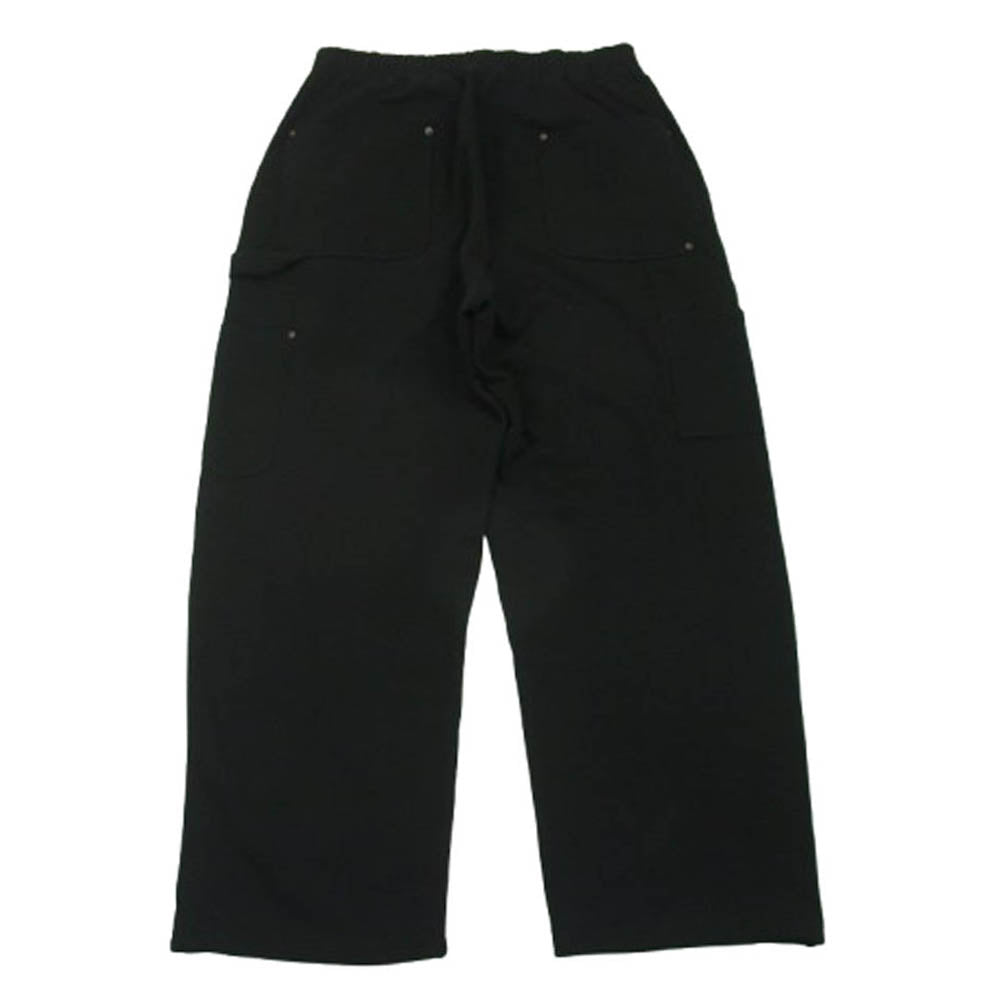 BEAMS ビームス 11-24-1785-147 ダブルニー スウェット パンツ コットン 中国製 ブラック系 S【中古】