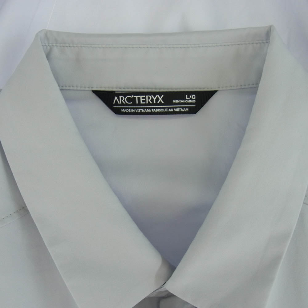 ARC'TERYX アークテリクス X000007436 Skyline SS Shirt Mens スカイライン ショートスリーブ 半袖 シャツ グレー系 L【中古】