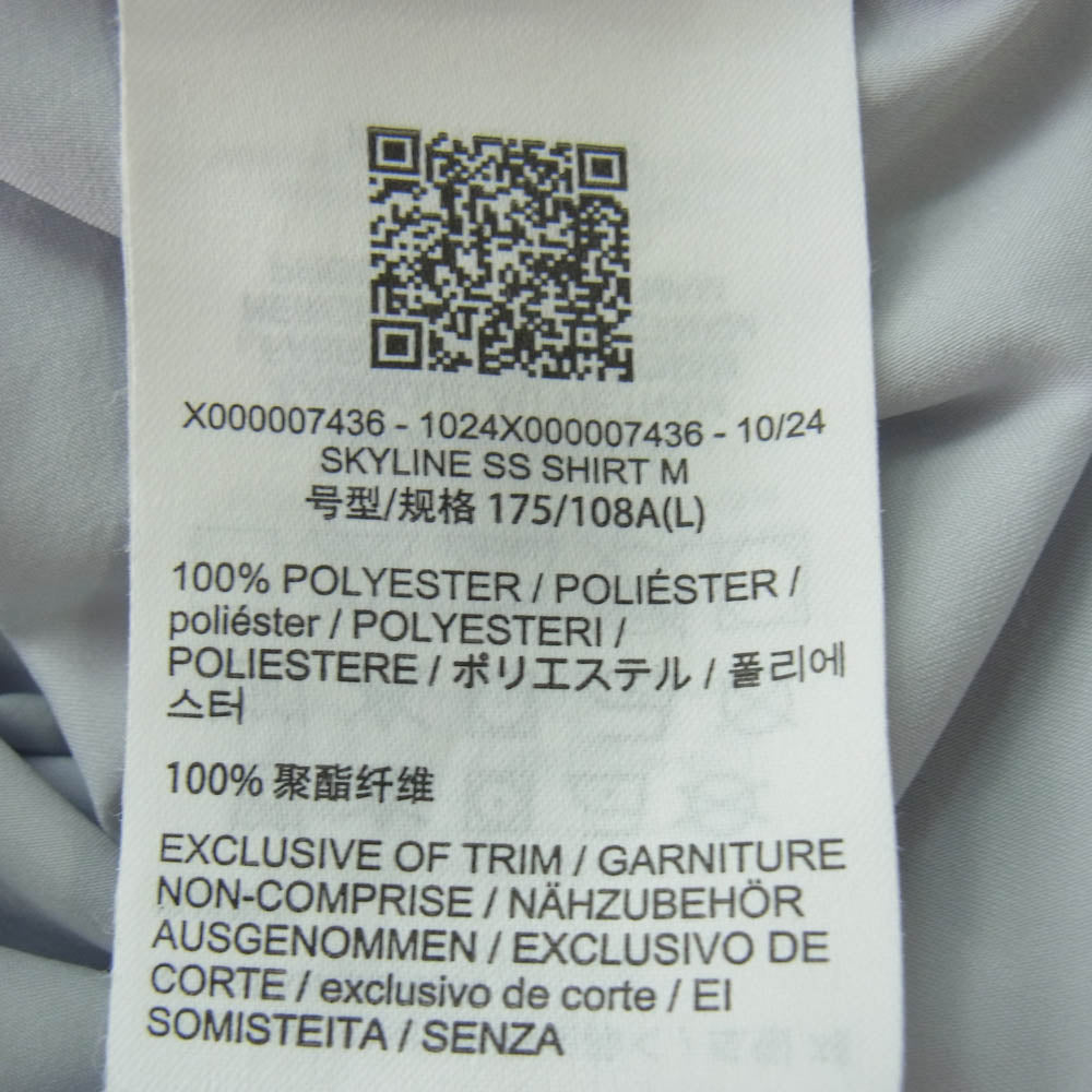 ARC'TERYX アークテリクス X000007436 Skyline SS Shirt Mens スカイライン ショートスリーブ 半袖 シャツ グレー系 L【中古】