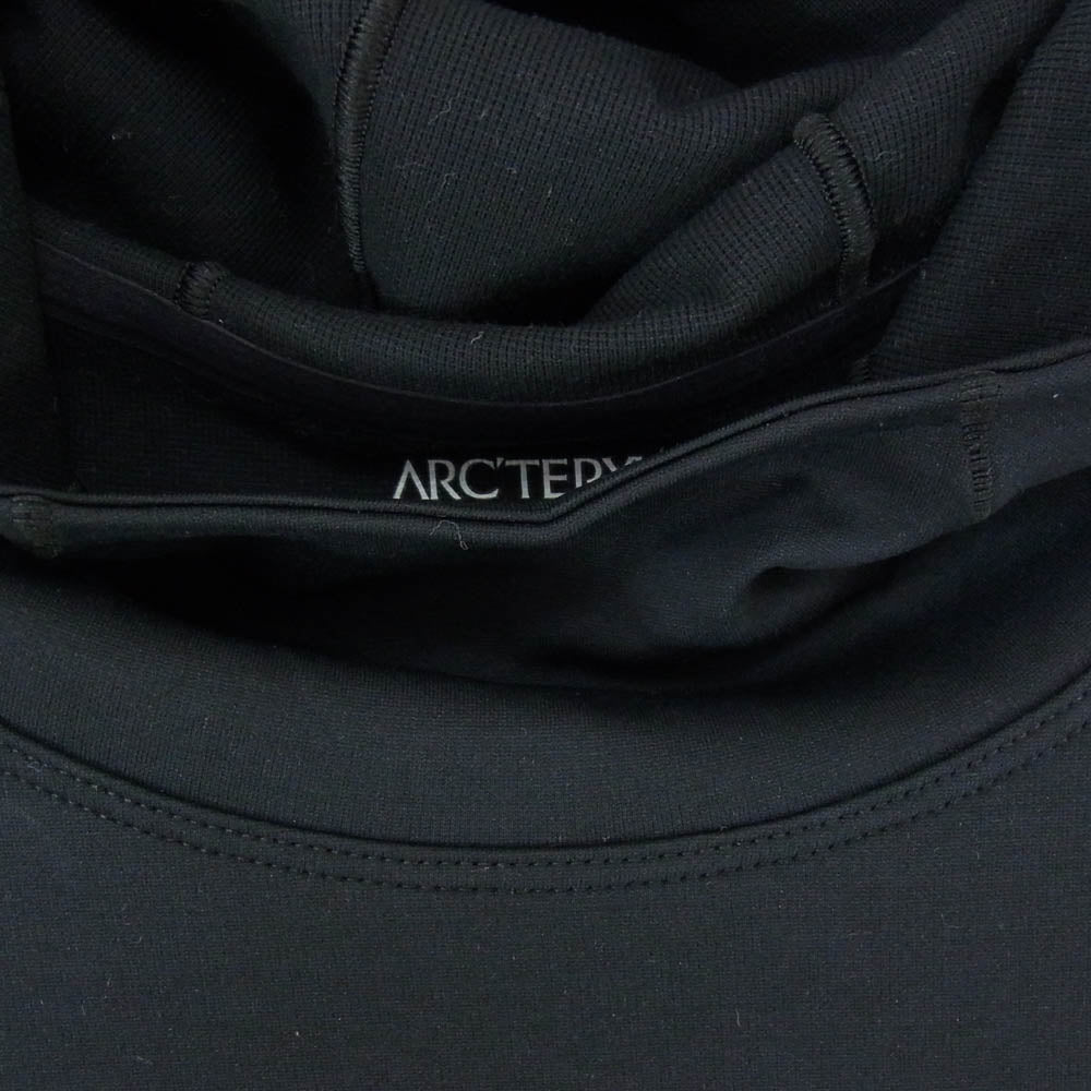 ARC'TERYX アークテリクス X000007404 Cormac Heavyweight Hoody Mens コーマック ヘビーウェイト フーディ ロゴプリント インナー パーカー ブラック系 L【中古】