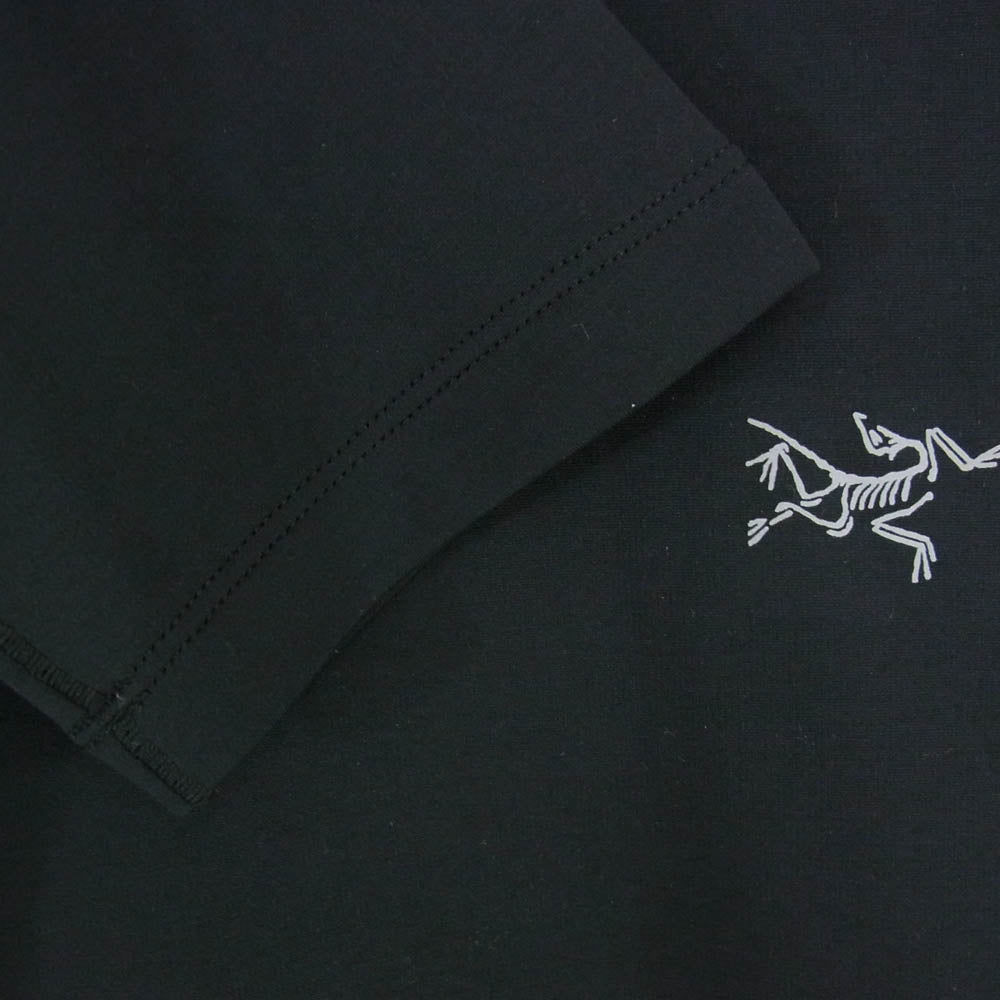 ARC'TERYX アークテリクス X000007404 Cormac Heavyweight Hoody Mens コーマック ヘビーウェイト フーディ ロゴプリント インナー パーカー ブラック系 L【中古】