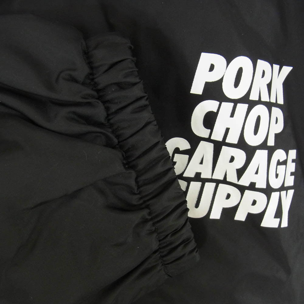 PORKCHOP ポークチョップ C-10 PHOTO コーチ ジャケット ブラック系 L【美品】【中古】
