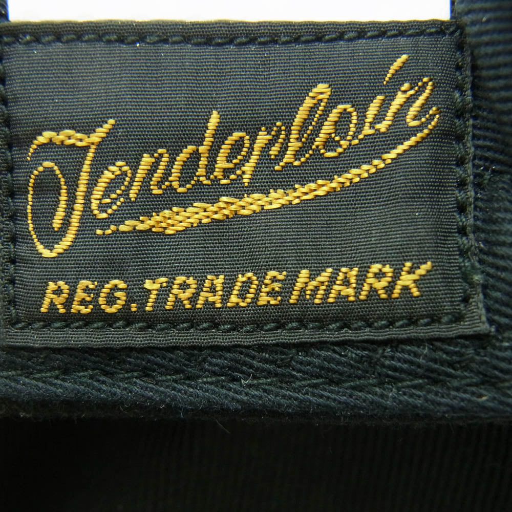 TENDERLOIN テンダーロイン T-TRUCKER CAP T/C BS ボルネオスカル トラッカー キャップ 帽子 ブラック系【極上美品】【中古】