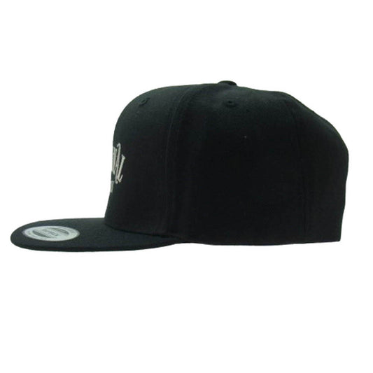 TENDERLOIN テンダーロイン T-CAP OT ロゴ 刺繍 スナップバック キャップ 帽子 ブラック系【極上美品】【中古】