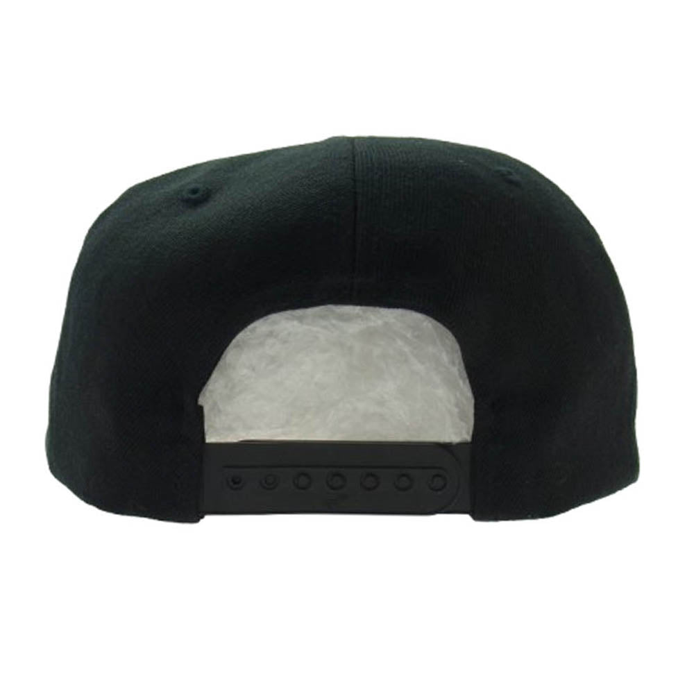 TENDERLOIN テンダーロイン T-CAP OT ロゴ 刺繍 スナップバック キャップ 帽子 ブラック系【極上美品】【中古】