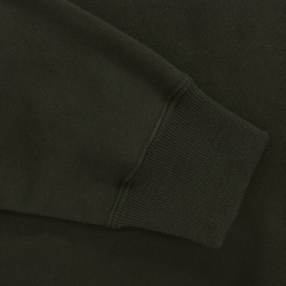 KUON クオン 190CS0324F1 Trimmed Hem Sweatshirt 裂織 裏毛 クルーネック ヘム スウェット トレーナー チャコール系 M【中古】