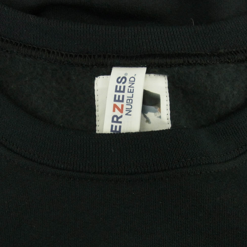 WACKO MARIA ワコマリア 24SS INNOCENCE-WM-SS02 攻殻機動隊 CREW NECK SWEAT SHIRT イノセンス クルーネック スウェットシャツ トレーナー ブラック系 L【極上美品】【中古】