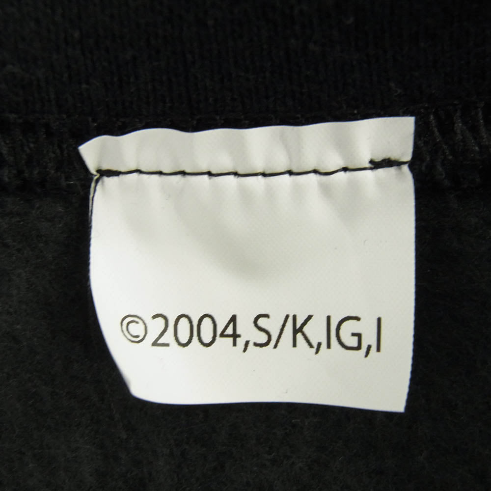 WACKO MARIA ワコマリア 24SS INNOCENCE-WM-SS02 攻殻機動隊 CREW NECK SWEAT SHIRT イノセンス クルーネック スウェットシャツ トレーナー ブラック系 L【極上美品】【中古】