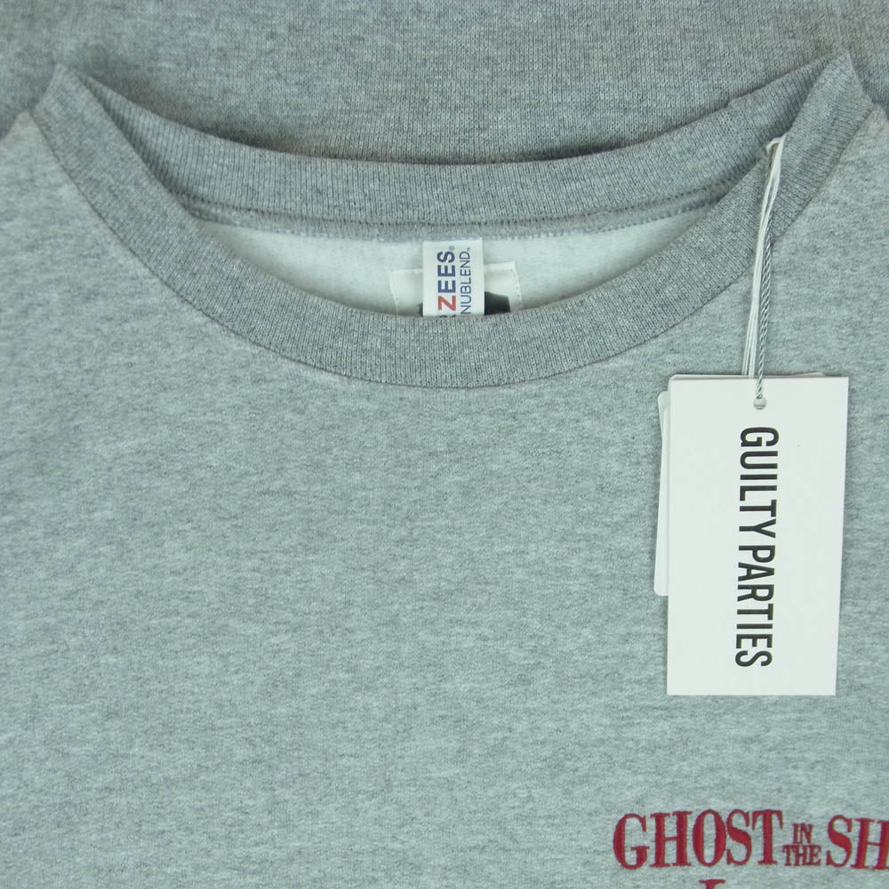 WACKO MARIA ワコマリア 24SS INNOCENCE-WM-SS02 攻殻機動隊 CREW NECK SWEAT SHIRT イノセンス クルーネック スウェット シャツ トレーナー グレー系 GRAY L【極上美品】【中古】