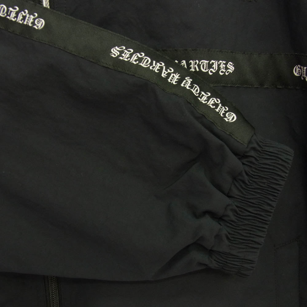 WACKO MARIA ワコマリア 25SS 25SS-WMO-TJ01 TRACK JACKET TYPE-1 ロゴ刺繍 トラックジャケット タイプ1 ブラック系 S【極上美品】【中古】