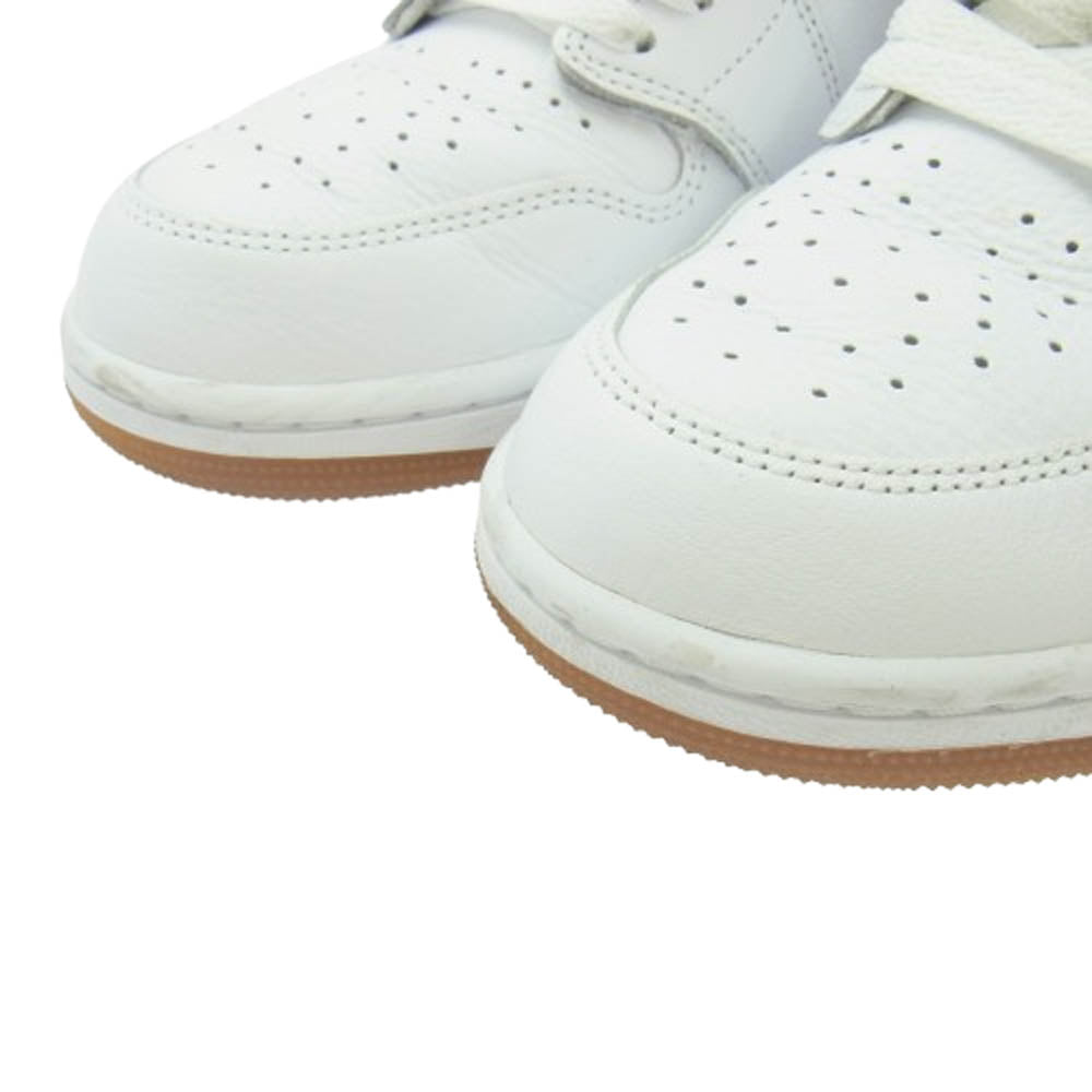 NIKE ナイキ FD2596-107 Women's Air Jordan 1 Retro High OG ウィメンズ エアジョーダン1 レトロ ハイ スニーカー ホワイト系 ゴールド系 27.5cm【中古】