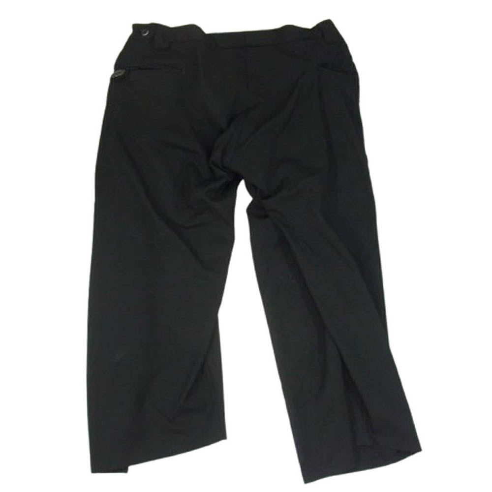 ANREALAGE アンリアレイジ ANSEASON アンシーズン ワイド ラップ パンツ ブラック系 48【中古】
