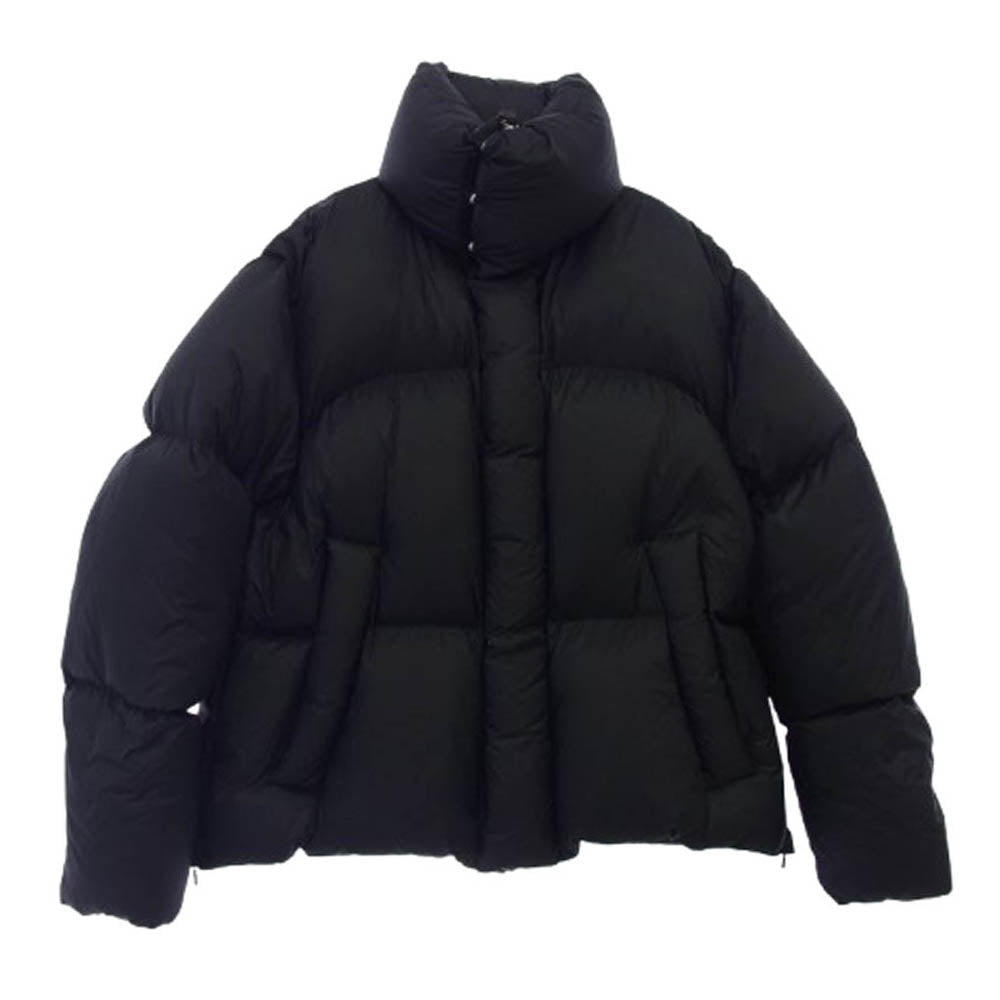 AMBUSH アンブッシュ 12115091 ハイカラー パデッド ダウン ジャケット ブラック系 M【美品】【中古】