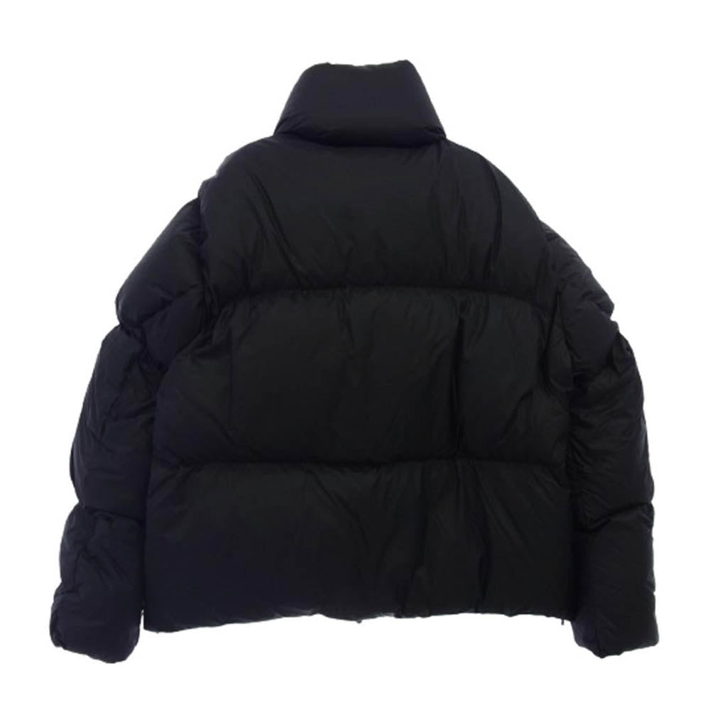 AMBUSH アンブッシュ 12115091 ハイカラー パデッド ダウン ジャケット ブラック系 M【美品】【中古】
