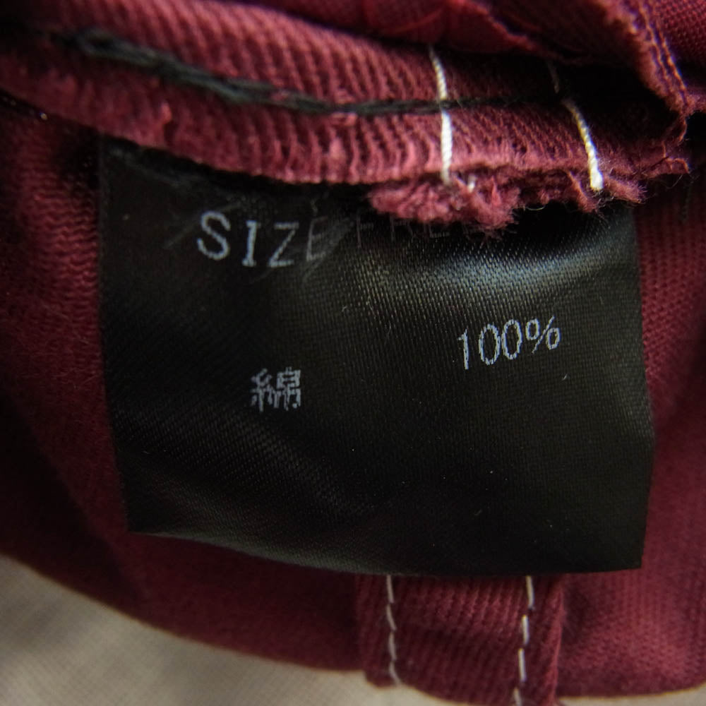 HYSTERIC GLAMOUR ヒステリックグラマー 4QH-0670 Detroit 刺繍 キャップ エンジ系【中古】