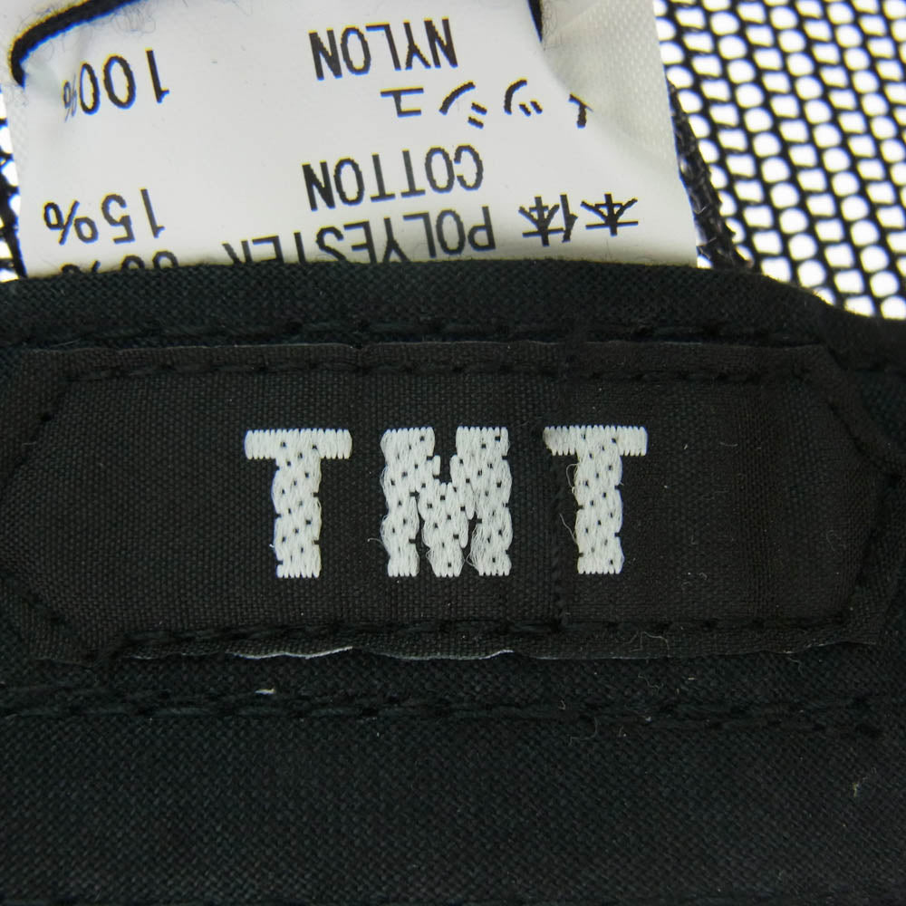 TMT ティーエムティー TAC-S18SP02 カモ メッシュ キャップ 帽子 ブラック系 カーキ系【極上美品】【中古】