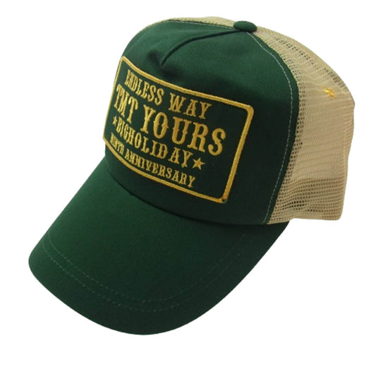 TMT ティーエムティー TAC-S12SP09 ENDLESS WAY TMT YOURS キャップ 帽子 グリーン系 ベージュ系【極上美品】【中古】