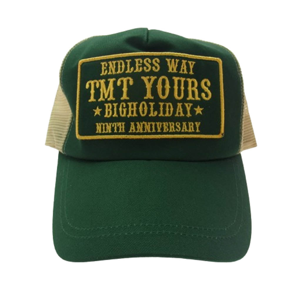 TMT ティーエムティー TAC-S12SP09 ENDLESS WAY TMT YOURS キャップ 帽子 グリーン系 ベージュ系【極上美品】【中古】