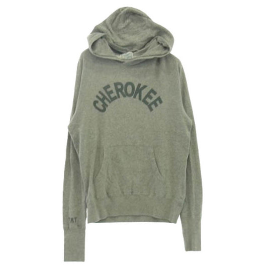 TMT ティーエムティー CHEROKEE プリント プルオーバー スウェット パーカー グレー系 S【中古】