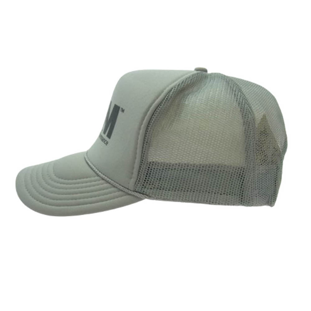 エムアンドエム PERFORMANCE ロゴ メッシュ キャップ グレー系【極上美品】【中古】