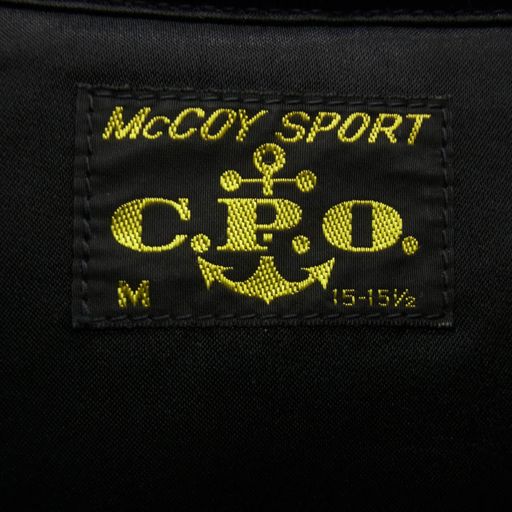 The REAL McCOY'S ザリアルマッコイズ McCOY SPORT CPO ウール メルトン チェック シャツ マルチカラー系 M【中古】