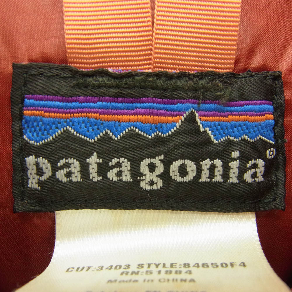 patagonia パタゴニア 04AW 84650 04年製 ダウン パーカー レッド系 S【中古】