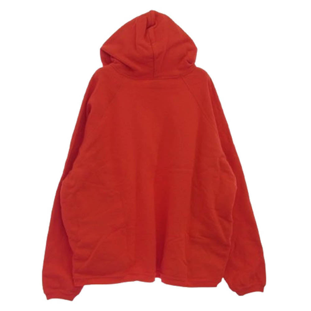 Champion チャンピオン C5-T101 USA製 9oz スウェット パーカー フーディ レッド系 L【中古】