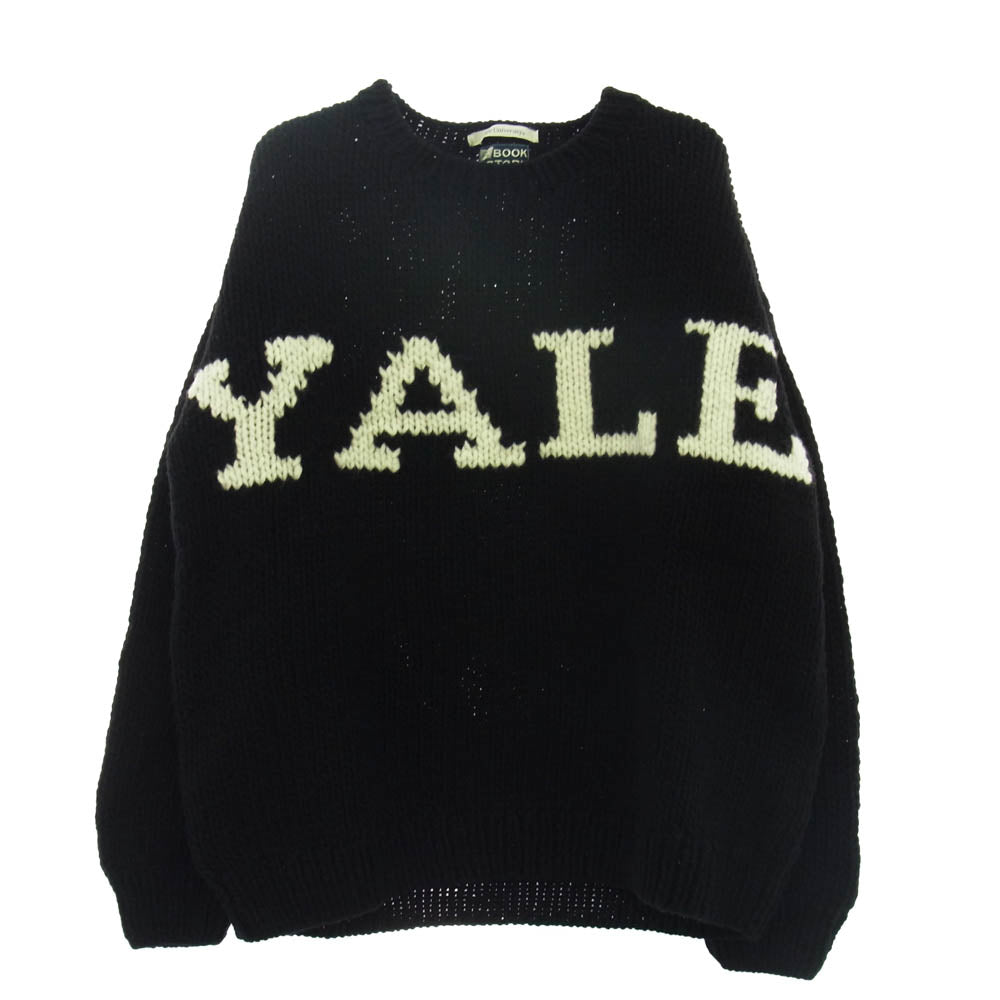 SUNNY SPORTS サニースポーツ YALE HAND LOGO SWEATER YALE ロゴ プルオーバー カレッジ セーター ニット ダークネイビー系 XL【中古】