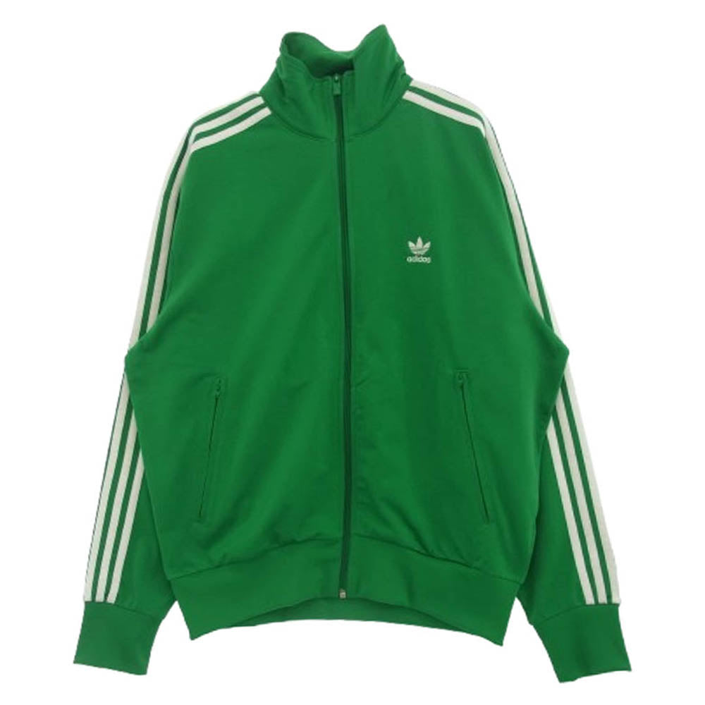 adidas アディダス IU0762 クラシックス ファイヤーバード トラックトップ トラック ジャケット グリーン系 ホワイト系 L【中古】