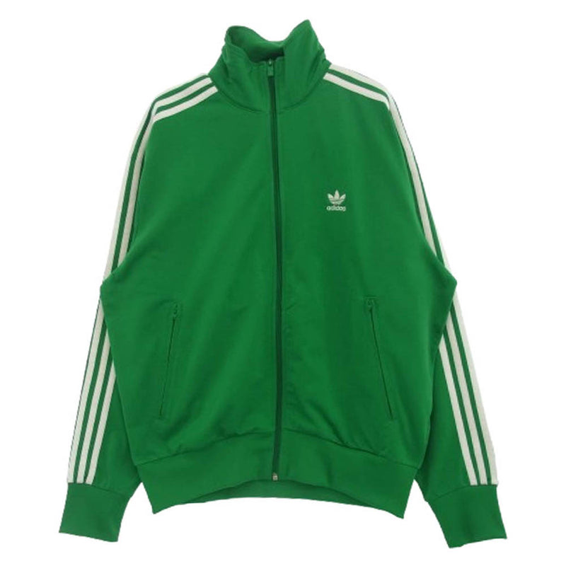 adidas アディダス IU0762 クラシックス ファイヤーバード トラックトップ トラック ジャケット グリーン系 ホワイト系 L【中古】