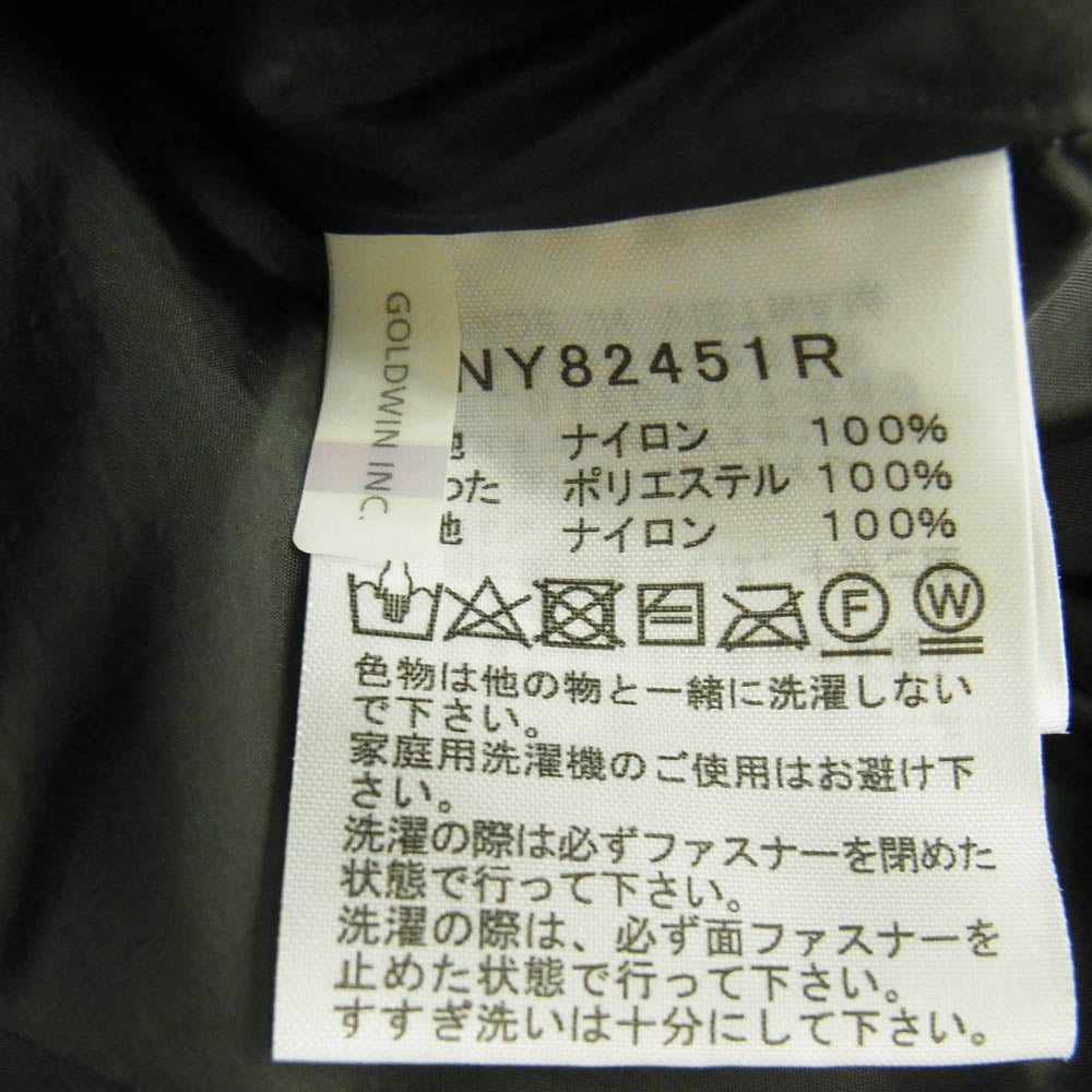 THE NORTH FACE ノースフェイス NY82451R lagunatorre jacket ラグナトーレ フード付き 中綿入り ジャケット ブラック系 L【中古】
