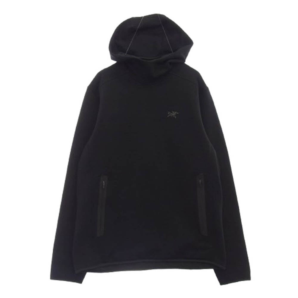 ARC'TERYX アークテリクス X000008444 KYANITE PULLOVER HOODY カイヤナイト プルオーバー フーディ フリース パーカー ブラック系 M【美品】【中古】