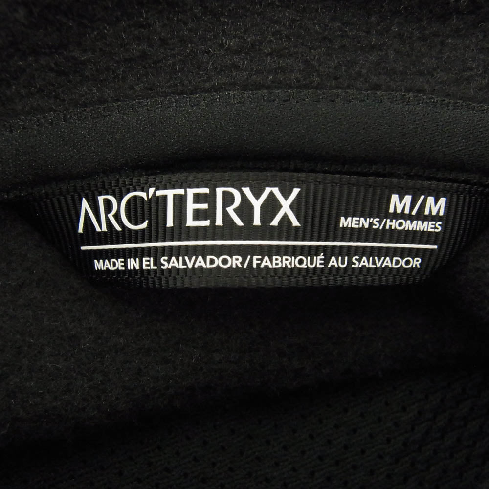 ARC'TERYX アークテリクス X000008444 KYANITE PULLOVER HOODY カイヤナイト プルオーバー フーディ フリース パーカー ブラック系 M【美品】【中古】