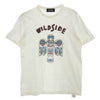 Yohji Yamamoto ヨウジヤマモト SS-T60-003 WILDSIDE × NORTH NO NAME TOTEM POLE T-shirt ワイルドサイド 半袖 Tシャツ ホワイト系 2【中古】