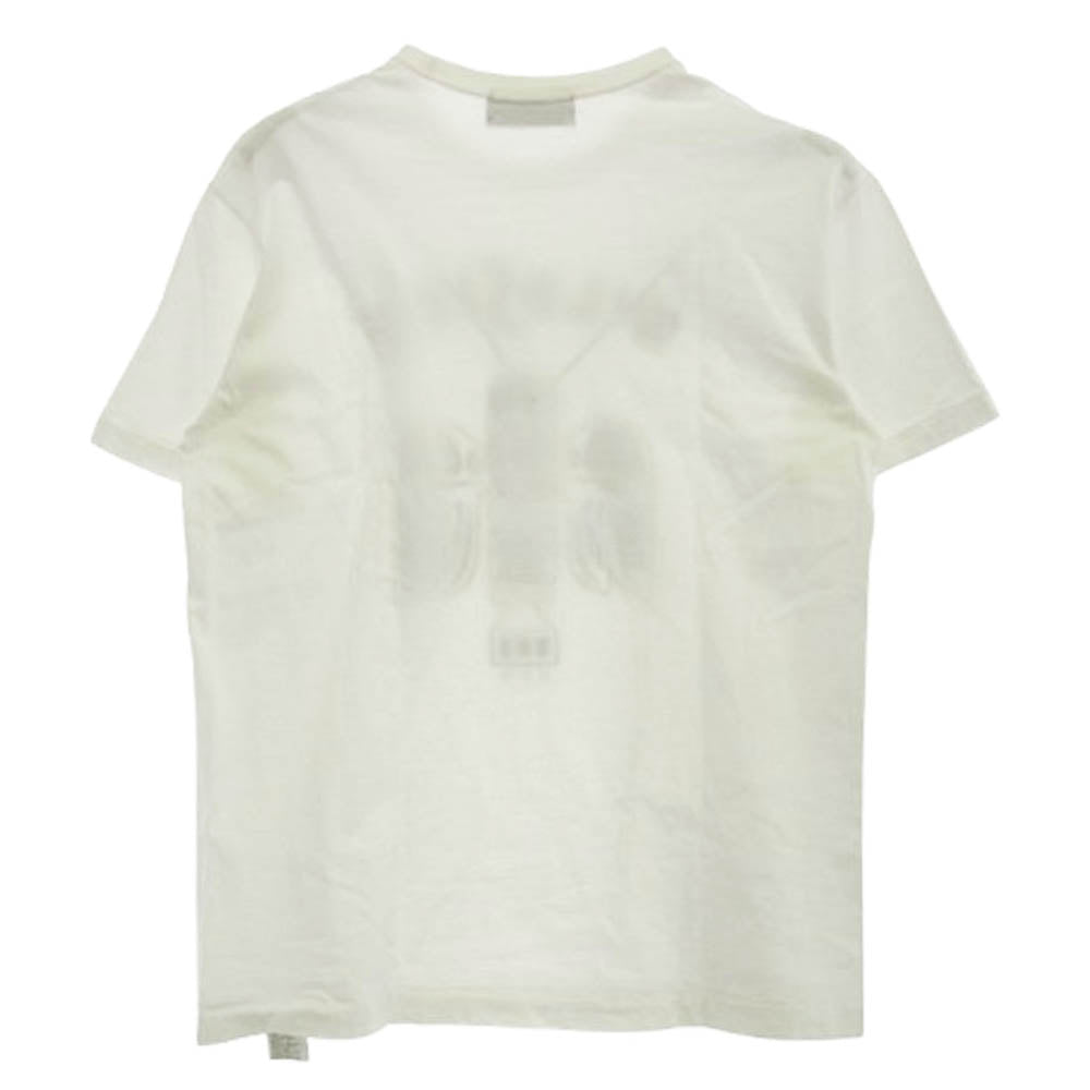 Yohji Yamamoto ヨウジヤマモト SS-T60-003 WILDSIDE × NORTH NO NAME TOTEM POLE T-shirt ワイルドサイド 半袖 Tシャツ ホワイト系 2【中古】