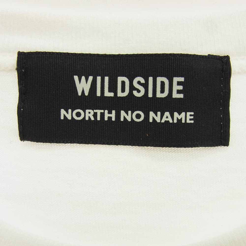 Yohji Yamamoto ヨウジヤマモト SS-T60-003 WILDSIDE × NORTH NO NAME TOTEM POLE T-shirt ワイルドサイド 半袖 Tシャツ ホワイト系 2【中古】